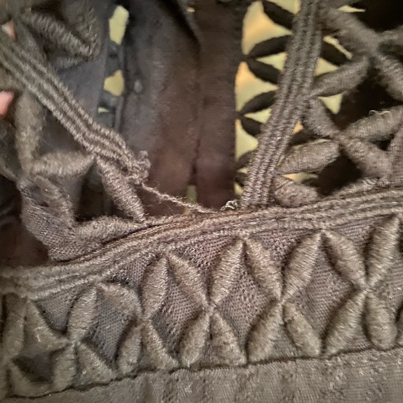 FREE PEOPLE BOHO CUT OUT DRESS - NWT 🎉Host Pick🎉 - Picture 5 of 7